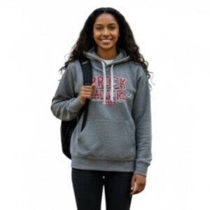 Unisex Brock University Badgers Hoodie Unisex Lady Man Size Small Gray